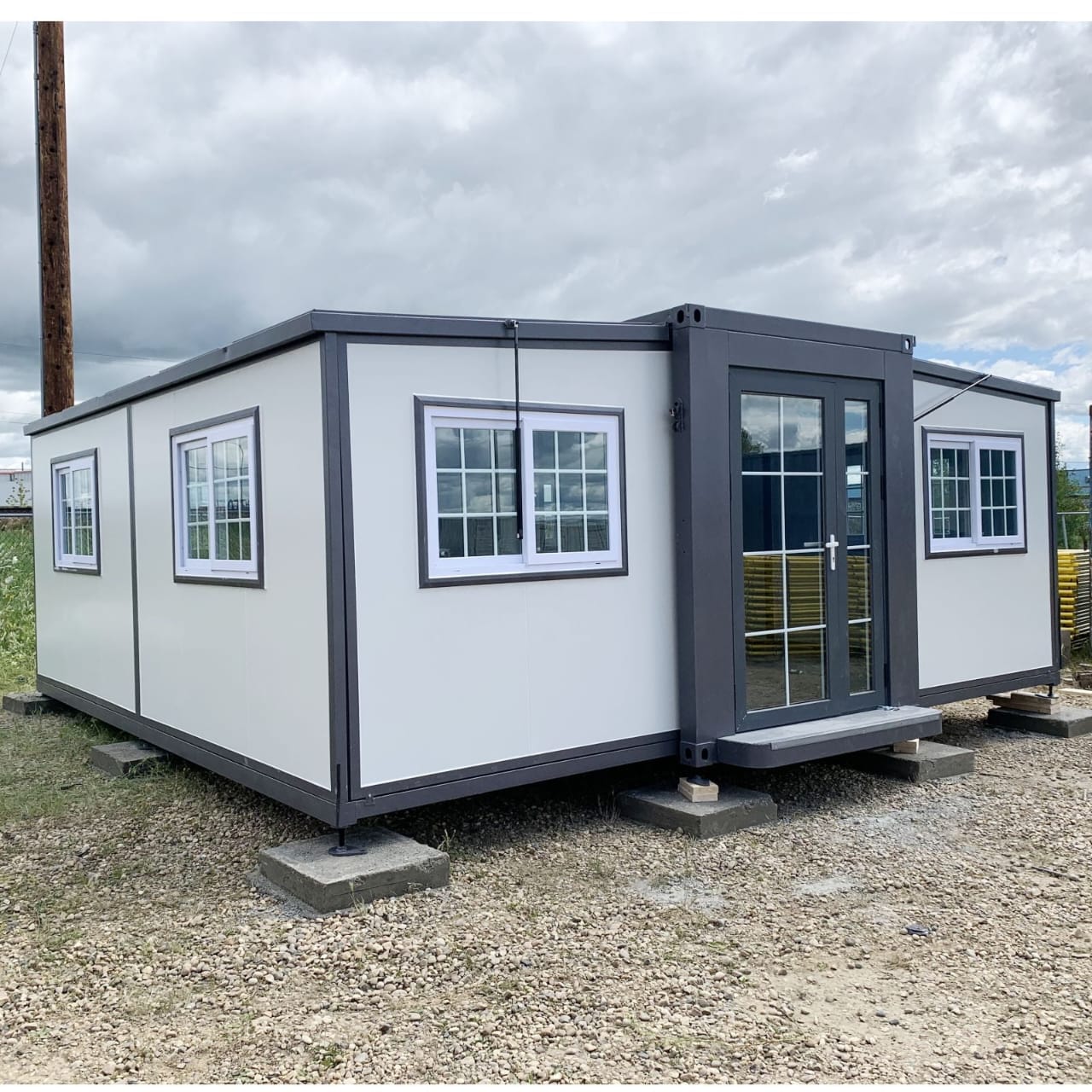 Udvidelige containerhuse er fuldt funktionelle og meget brugte, og er værd at have!